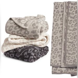 Barefoot Dreams In the Wild Throw Blanket Linen/Warm Gray